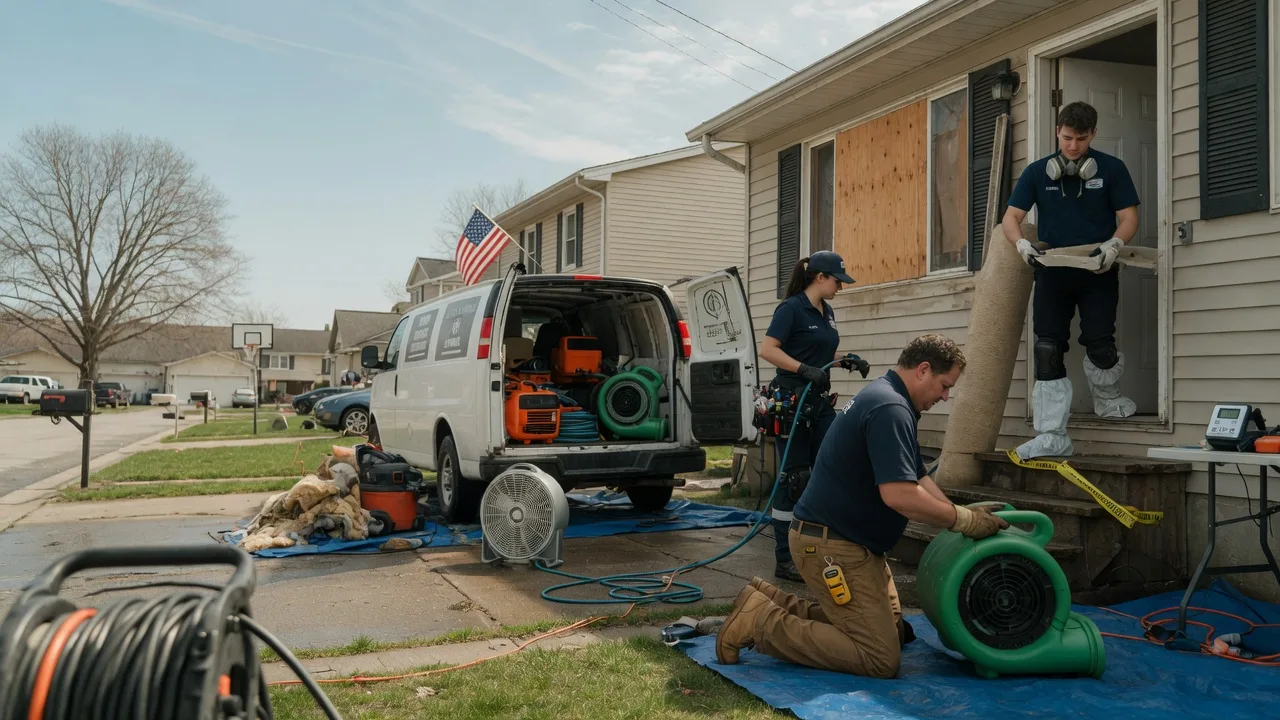 Water Damage Restoration in Republic, MI near me